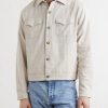 Witley Striped Cotton and Linen-Blend Jacket - FR Witley Striped Cotton and Linen-Blend Jacket - FR