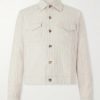 Witley Striped Cotton and Linen-Blend Jacket Witley Striped Cotton and Linen-Blend Jacket