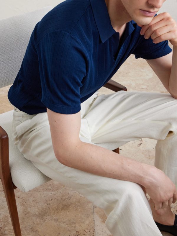 Westcott Open-Collar Organic Cotton Polo Shirt - CU Westcott Open-Collar Organic Cotton Polo Shirt - CU