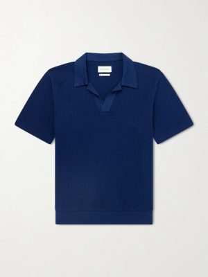 Westcott Open-Collar Organic Cotton Polo Shirt Westcott Open-Collar Organic Cotton Polo Shirt