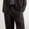Coney Straight-Leg Pleated Linen Suit Trousers - CU Coney Straight-Leg Pleated Linen Suit Trousers - CU