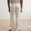 Morton Straight-Leg Pleated Cotton and Linen-Blend Trousers - FR Morton Straight-Leg Pleated Cotton and Linen-Blend Trousers - FR