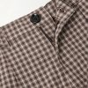 Leaman Straight-Leg Pleated Checked Cotton-Blend Shorts - E1 Leaman Straight-Leg Pleated Checked Cotton-Blend Shorts - E1