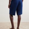 Coney Straight-Leg Pleated Linen Shorts - BK