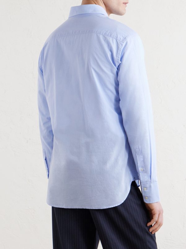 Conduit Classic Cotton-Poplin Shirt - BK