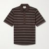 Stanfield Striped Organic Cotton Polo Shirt Stanfield Striped Organic Cotton Polo Shirt