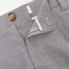 Morton Straight-Leg Pleated Checked Cotton-Blend Suit Trousers - E1