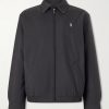 Bi-Swing Logo-Embroidered Recycled Shell Jacket Bi-Swing Logo-Embroidered Recycled Shell Jacket