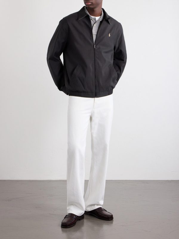 Bi-Swing Logo-Embroidered Recycled Shell Jacket - OU Bi-Swing Logo-Embroidered Recycled Shell Jacket - OU