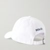 Logo-Embroidered Cotton-Twill Baseball Cap - BK Logo-Embroidered Cotton-Twill Baseball Cap - BK