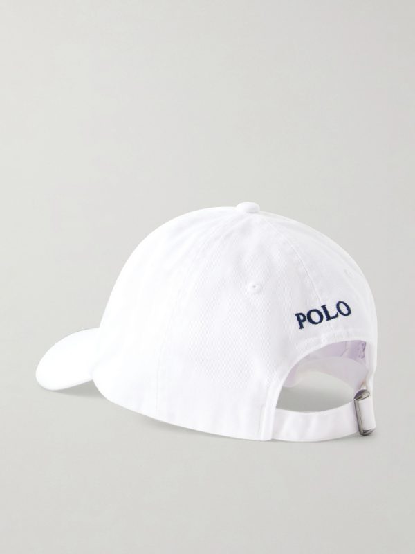 Logo-Embroidered Cotton-Twill Baseball Cap - BK Logo-Embroidered Cotton-Twill Baseball Cap - BK