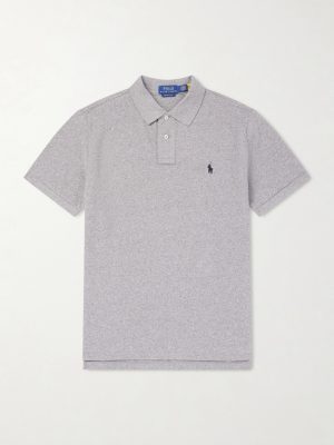 Logo-Embroidered Cotton-Piqué Polo Shirt Logo-Embroidered Cotton-Piqué Polo Shirt