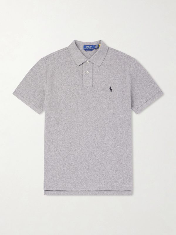 Logo-Embroidered Cotton-Piqué Polo Shirt Logo-Embroidered Cotton-Piqué Polo Shirt