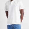 Logo-Embroidered Cotton-Piqué Polo Shirt - FR Logo-Embroidered Cotton-Piqué Polo Shirt - FR
