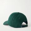 + Wimbledon Logo-Embroidered Cotton-Twill Baseball Cap - BK + Wimbledon Logo-Embroidered Cotton-Twill Baseball Cap - BK