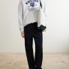 + Wimbledon Logo-Embroidered Cotton-Blend Hoodie - OU + Wimbledon Logo-Embroidered Cotton-Blend Hoodie - OU