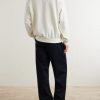 + Wimbledon Logo-Embroidered Cotton Sweatshirt - BK + Wimbledon Logo-Embroidered Cotton Sweatshirt - BK