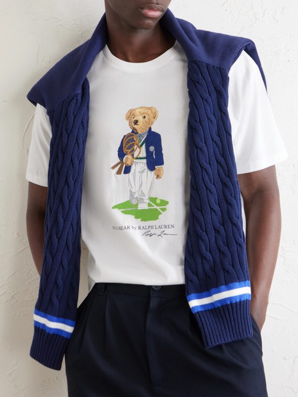 + Wimbledon Logo-Print Cotton-Jersey T-Shirt - CU
