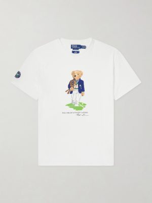 + Wimbledon Logo-Print Cotton-Jersey T-Shirt