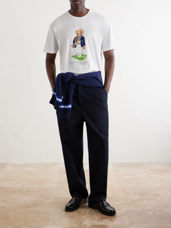 + Wimbledon Logo-Print Cotton-Jersey T-Shirt - OU