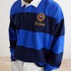 + Wimbledon Logo-Embroidered Striped Cotton Polo-Shirt - CU