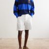 + Wimbledon Logo-Embroidered Striped Cotton Polo-Shirt - OU