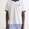 + Wimbledon Logo-Embroidered Piqué Polo Shirt - FR