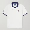 + Wimbledon Logo-Embroidered Piqué Polo Shirt