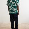 + Wimbledon Printed Linen and Silk-Blend Shirt - BK + Wimbledon Printed Linen and Silk-Blend Shirt - BK