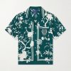+ Wimbledon Printed Linen and Silk-Blend Shirt + Wimbledon Printed Linen and Silk-Blend Shirt