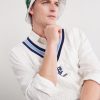 + Wimbledon Logo-Embroidered Reversible Cotton-Twill Bucket Hat - FR