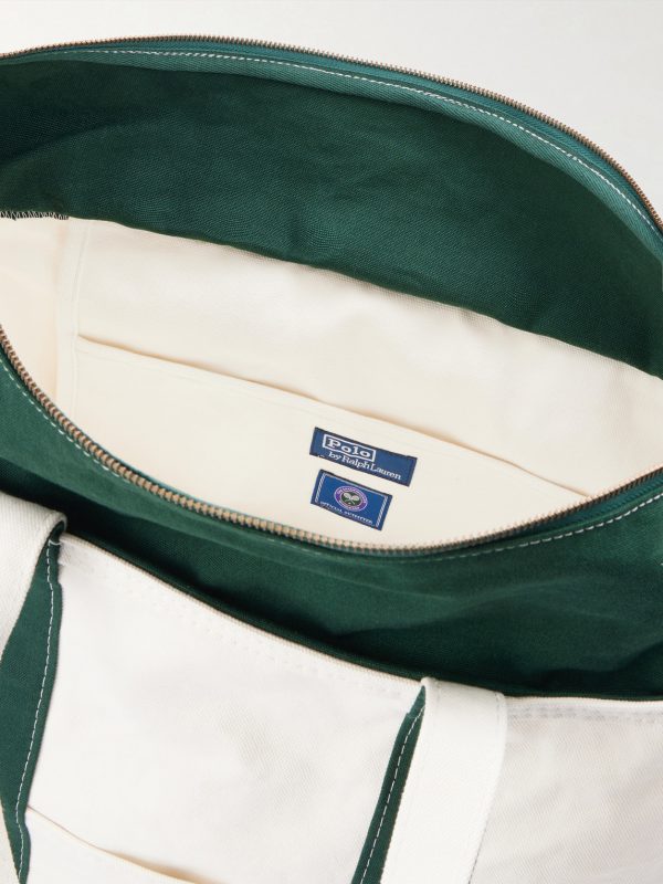 +Wimbledon Embroidered Large Cotton Tote Bag - E1 +Wimbledon Embroidered Large Cotton Tote Bag - E1