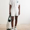 +Wimbledon Embroidered Large Cotton Tote Bag - FR +Wimbledon Embroidered Large Cotton Tote Bag - FR