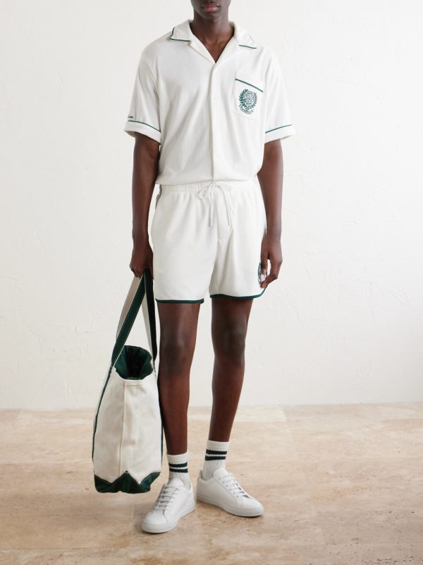 +Wimbledon Embroidered Large Cotton Tote Bag - FR +Wimbledon Embroidered Large Cotton Tote Bag - FR
