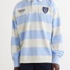 + Wimbledon Logo-Embroidered Striped Cotton Polo Shirt - FR