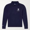 + Wimbledon Logo-Appliquéd Cotton Sweater + Wimbledon Logo-Appliquéd Cotton Sweater