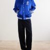 + Wimbledon Cotton-Blend Woven Bomber Jacket - OU + Wimbledon Cotton-Blend Woven Bomber Jacket - OU