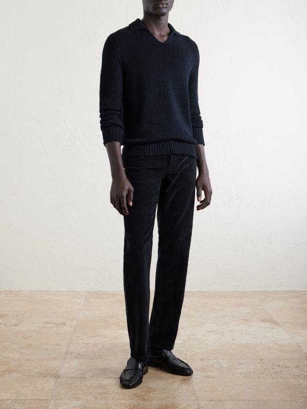 Valentin Straight-Leg Cotton-Corduroy Trousers - OU Valentin Straight-Leg Cotton-Corduroy Trousers - OU