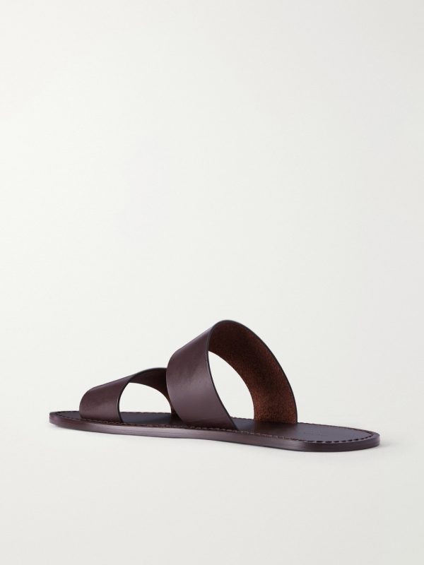 Charlie Leather Sandals - BK Charlie Leather Sandals - BK