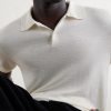 Ravi Top Silk, Cashmere and Linen-Blend Polo Shirt - CU Ravi Top Silk, Cashmere and Linen-Blend Polo Shirt - CU