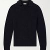 Keegan Top Open-Collar Cotton and Linen-Blend Polo Shirt