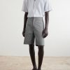 Tierra Straight-Leg Cotton-Blend Shorts - OU