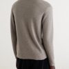 Bertram Top Ribbed Cashmere Polo Shirt - BK