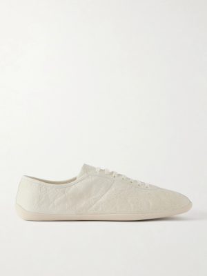Clement Crinkled-Leather Sneakers