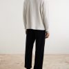 Masaki Top Waffle-Knit Cotton Sweater - BK Masaki Top Waffle-Knit Cotton Sweater - BK