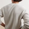 Masaki Top Waffle-Knit Cotton Sweater - CU Masaki Top Waffle-Knit Cotton Sweater - CU