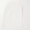 Masaki Top Waffle-Knit Cotton Sweater Masaki Top Waffle-Knit Cotton Sweater
