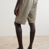 Tierra Straight-Leg Twill Shorts - BK Tierra Straight-Leg Twill Shorts - BK