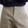 Tierra Straight-Leg Twill Shorts - CU Tierra Straight-Leg Twill Shorts - CU