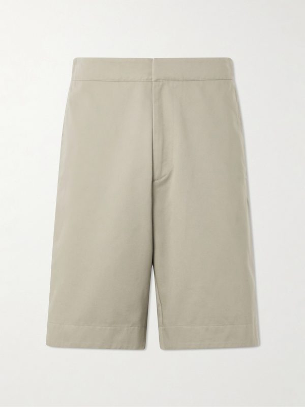 Tierra Straight-Leg Twill Shorts Tierra Straight-Leg Twill Shorts